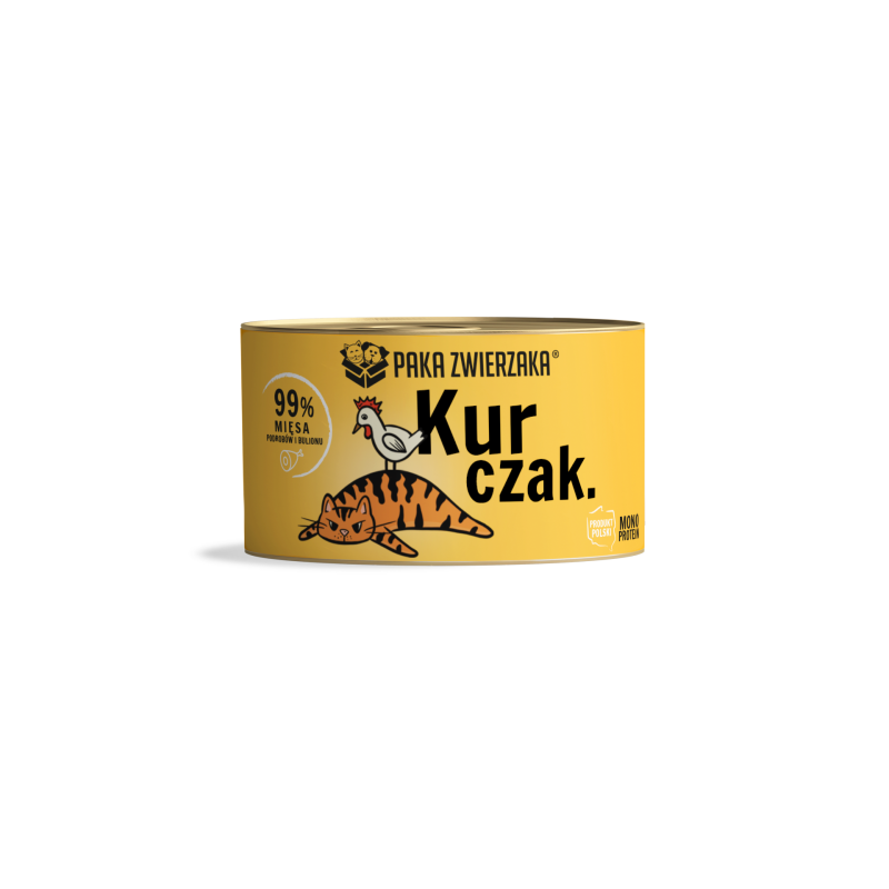 PAKA ZWIERZAKA KOT Kurczak 200g