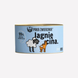 Karma mokra dla kota PAKA ZWIERZAKA jagnięcina 200 g