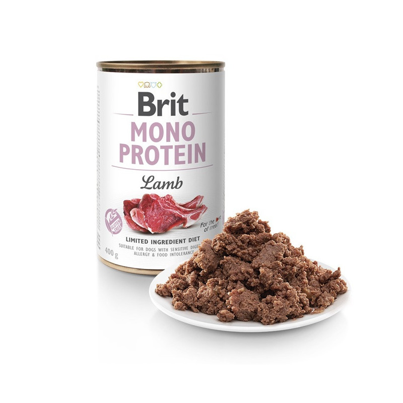 Brit Mono Protein JAGNIĘCINA 400 g