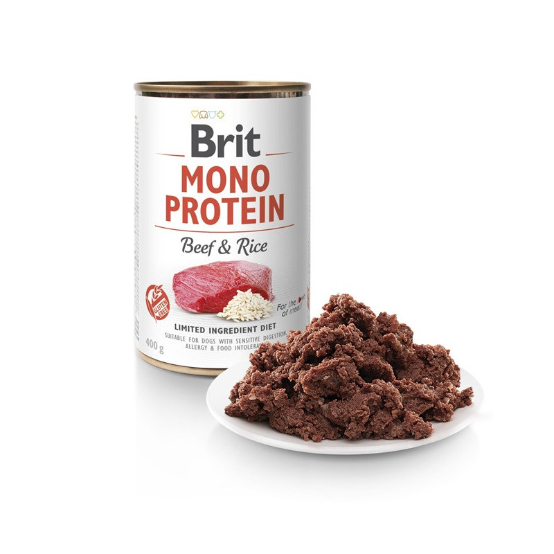Brit Mono Protein WOŁOWINA I RYŻ 400 g